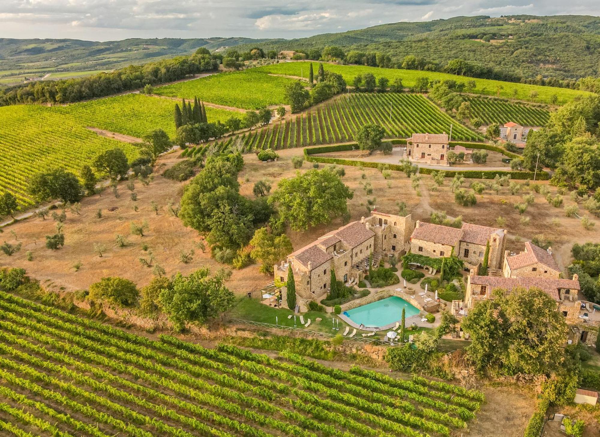 Апартаменти Castel Brunello Монтальчино Екстер'єр фото